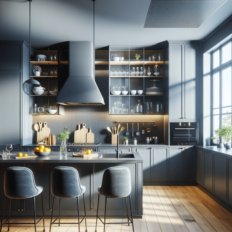 anthrazitfarbene Design Küche-Potsdam