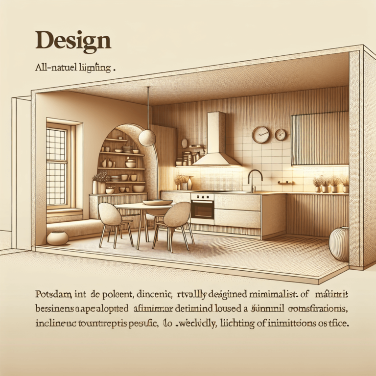 beige Minimalismus Küche-Potsdam