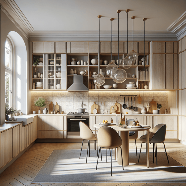 beige Modulare Küche-Potsdam