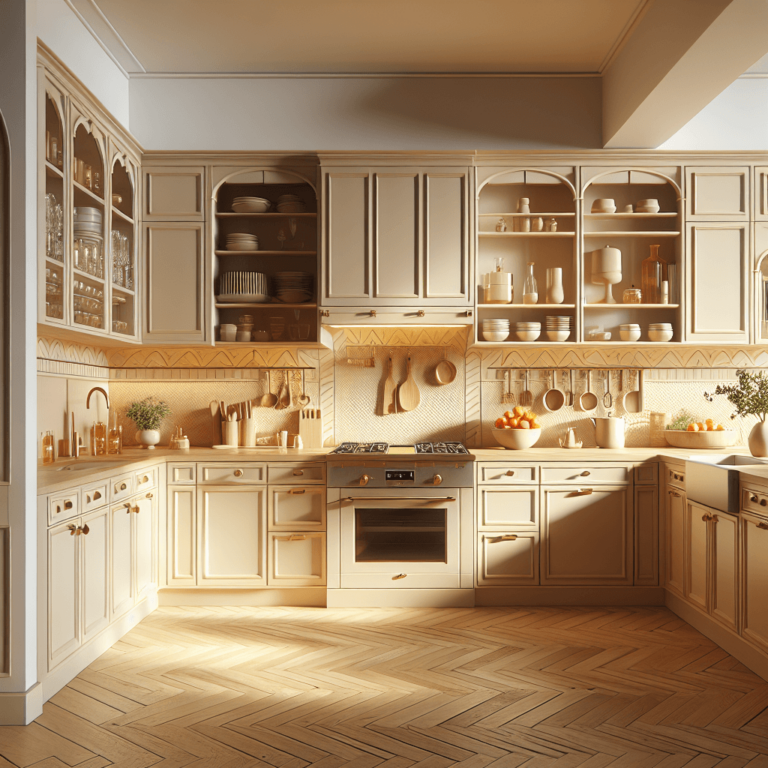 beige Retro Küche-Potsdam