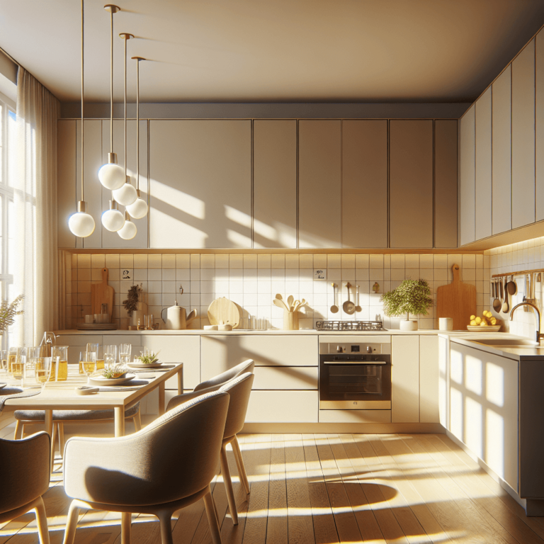 beige Wohnküche-Potsdam