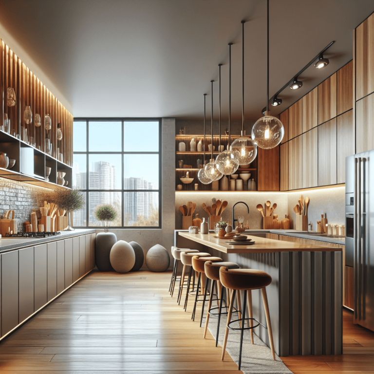 braune Design Küche-Potsdam