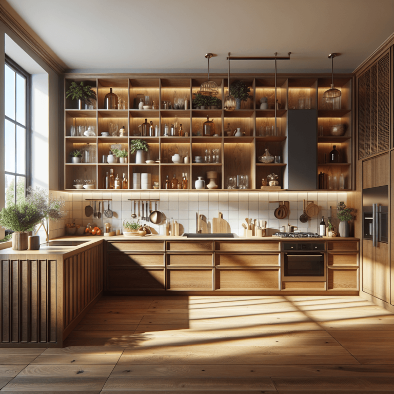 braune Einbauküche-Potsdam