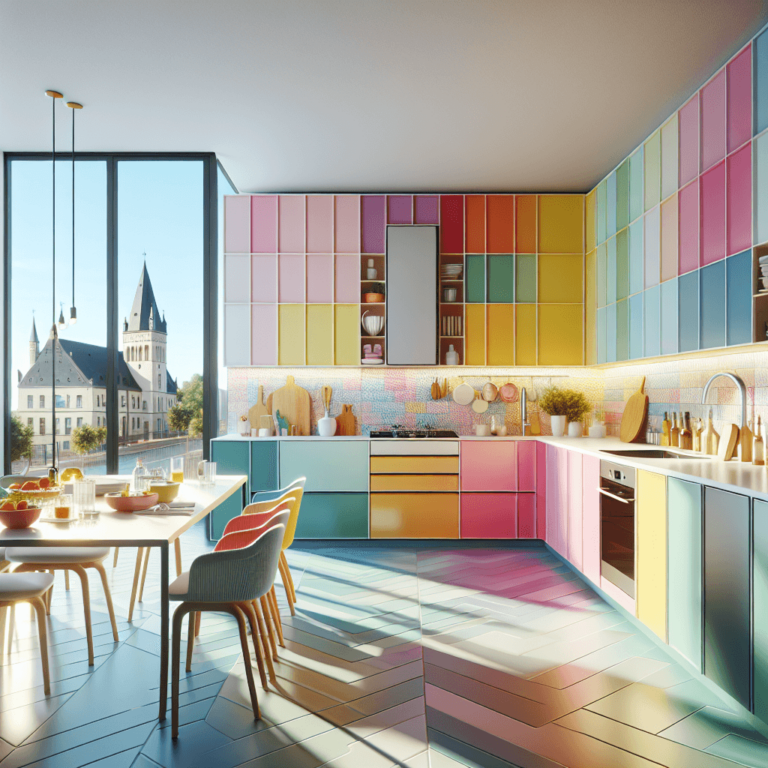 bunte Design Küche-Potsdam