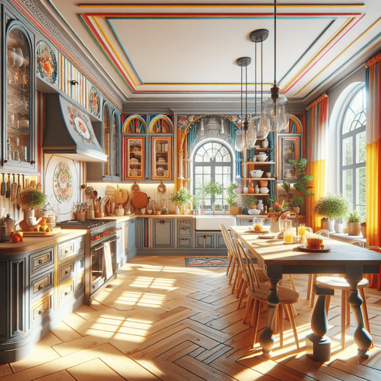 bunte Einbauküche-Potsdam