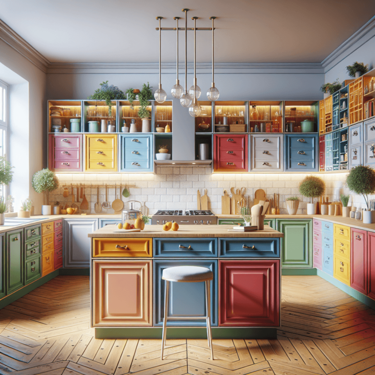 bunte Modulare Küche-Potsdam