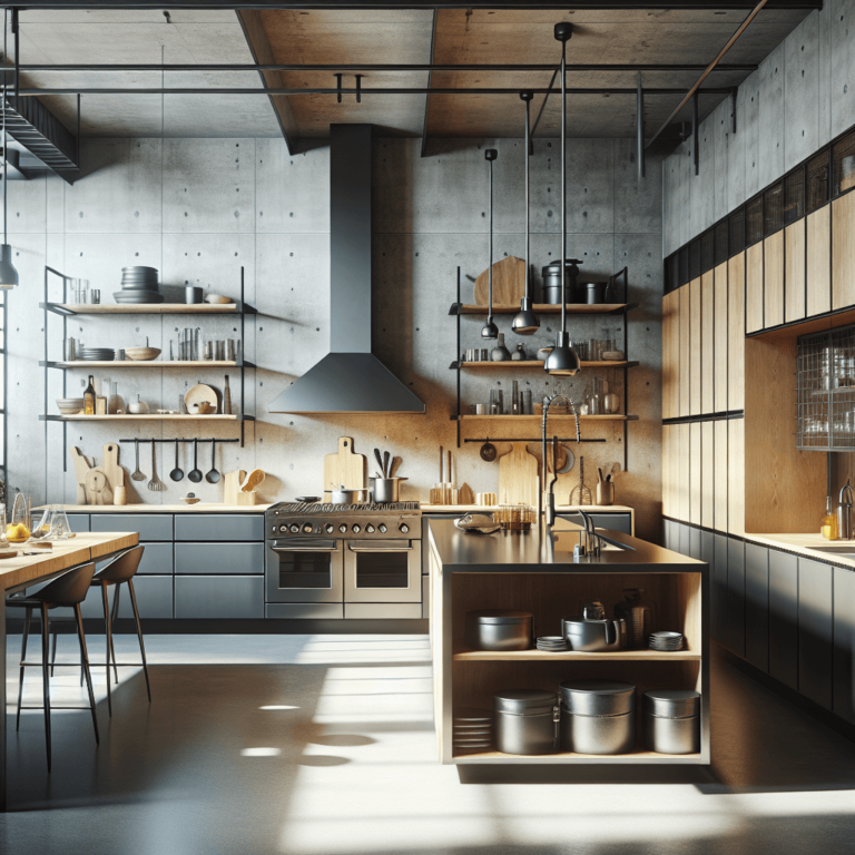 hochglanz Industrial Style Küche-Potsdam