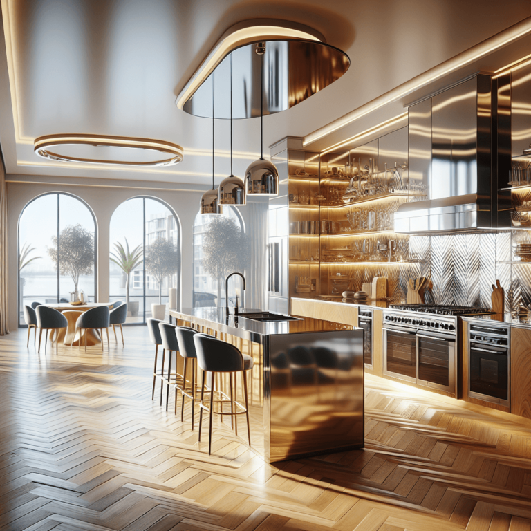 hochglanz Küche im Art-Deco-Stil-Potsdam