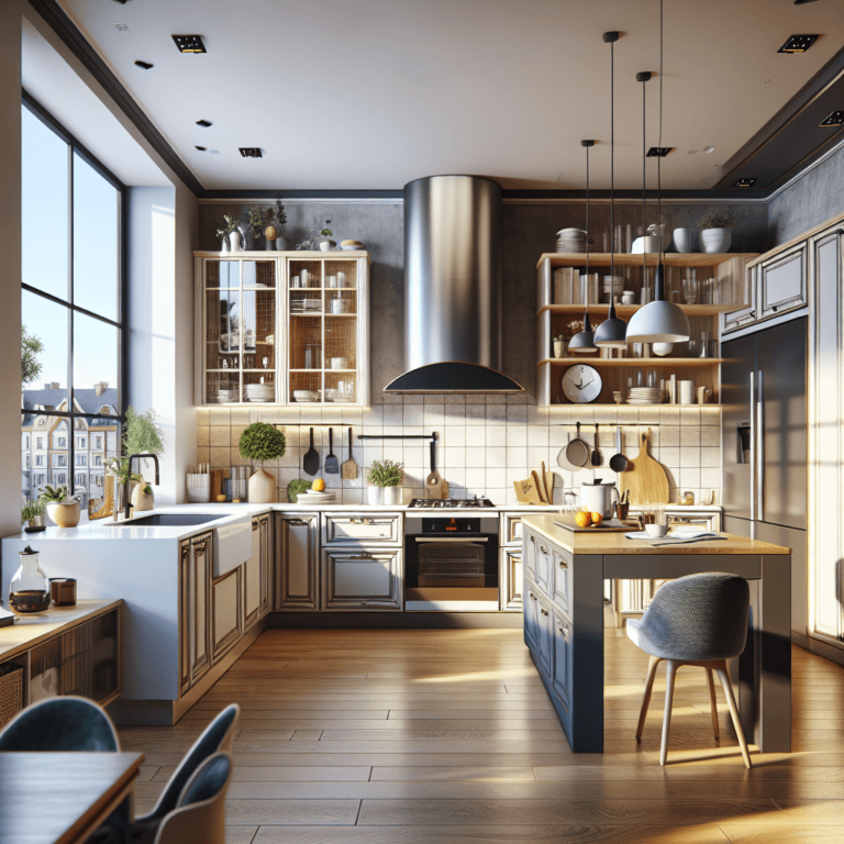 hochglanz Küche in G-Form-Potsdam