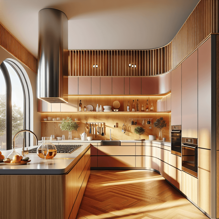 hochglanz Küche in U-Form-Potsdam