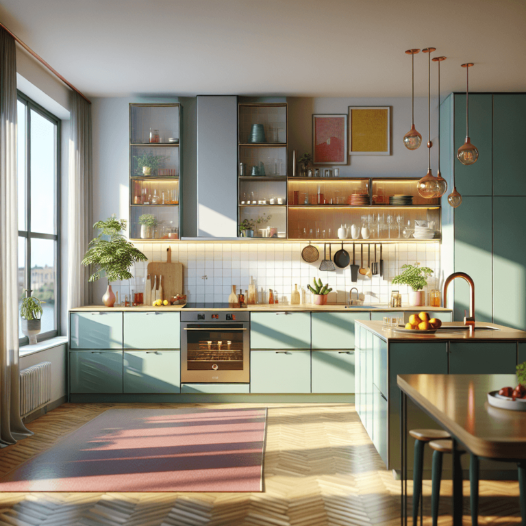 hochglanz Retro Küche-Potsdam