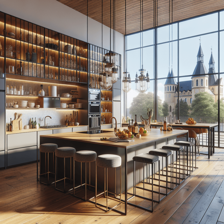 hochglanz Schwebende Küche-Potsdam