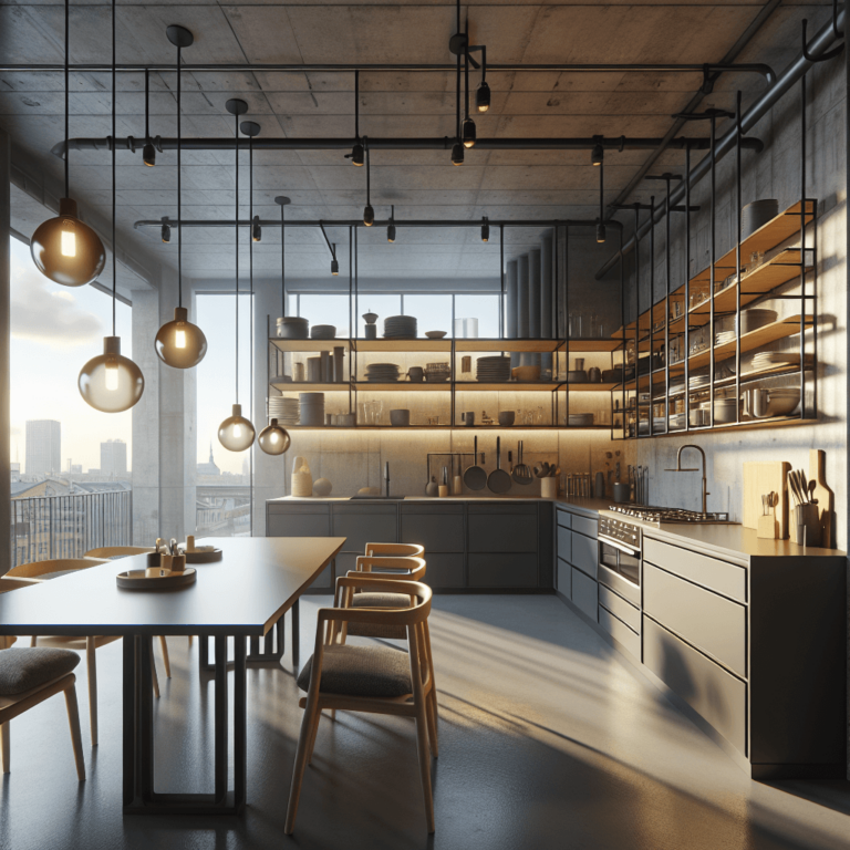 matte Industrial Style Küche-Potsdam