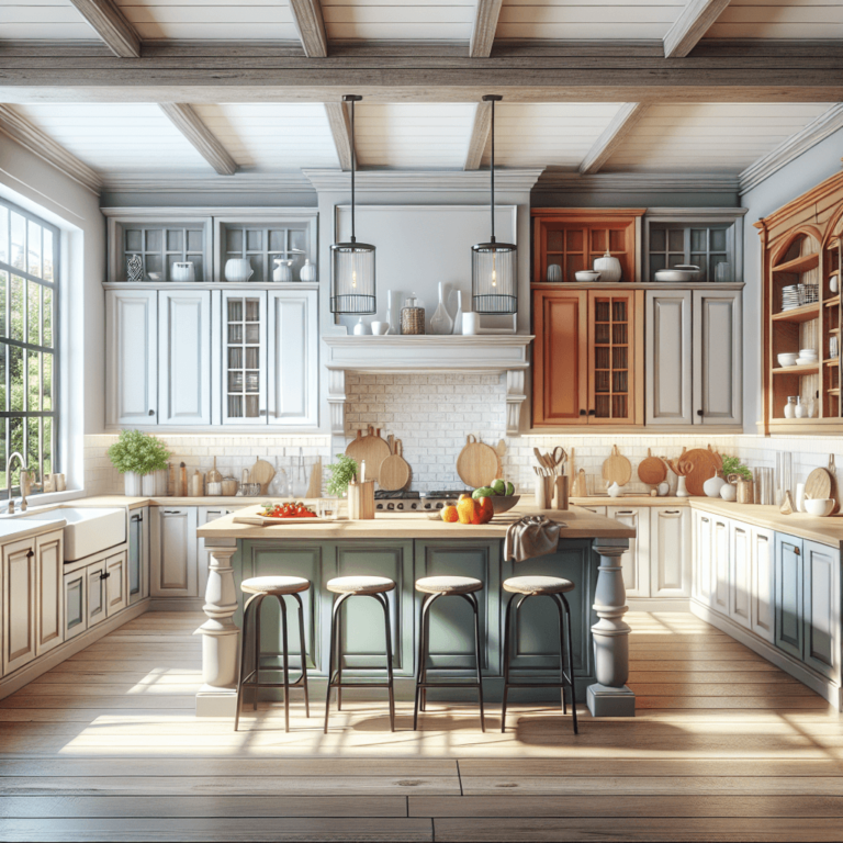 matte Küche im Bauernhausstil-Potsdam