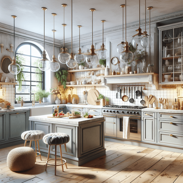 matte Küche im Shabby Chic Stil-Potsdam