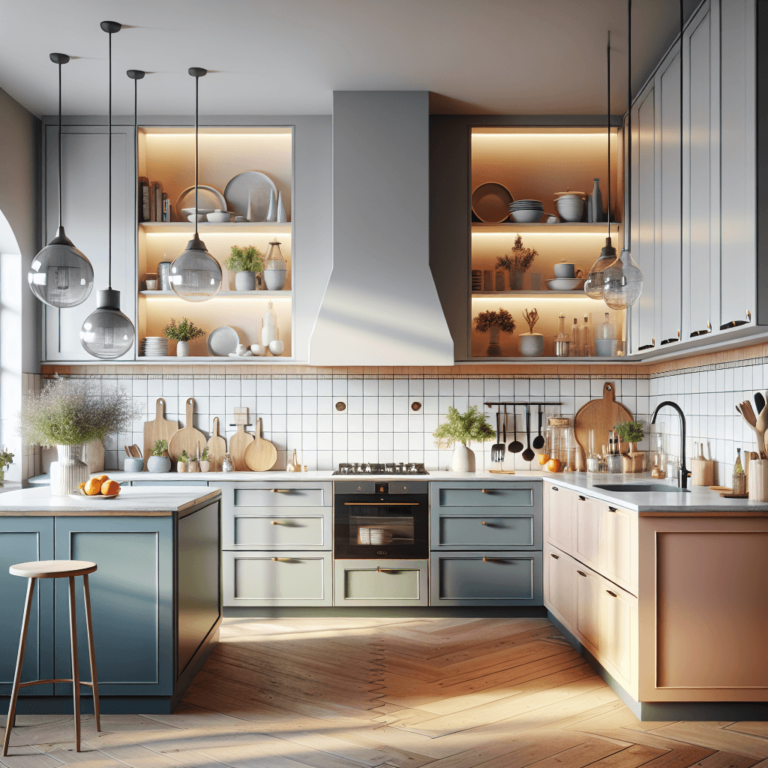 matte Küche im skandinavischen Stil-Potsdam